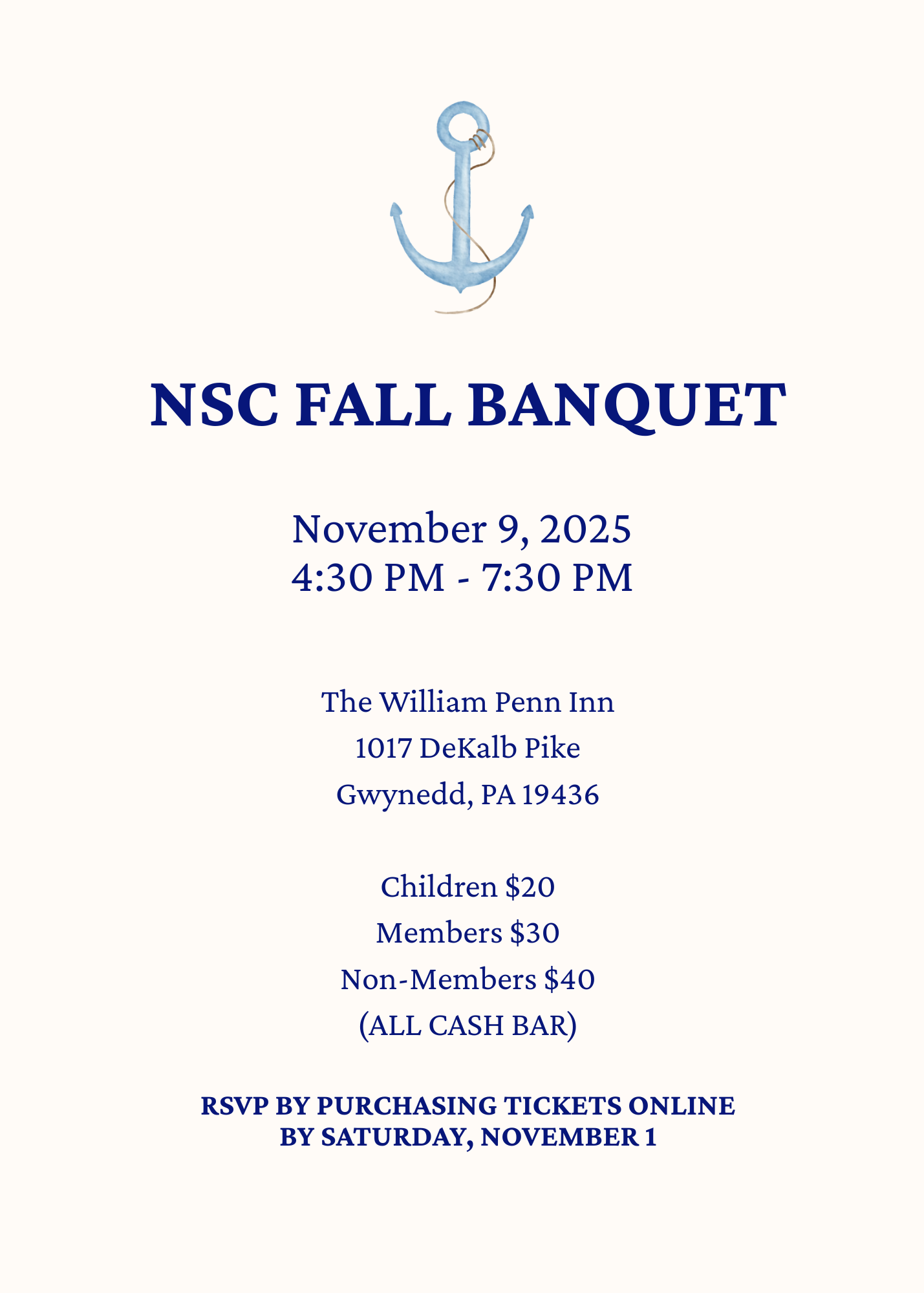 2025 NSC Fall Banquet